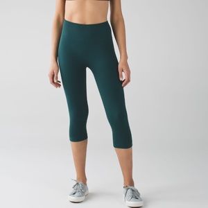 NWT Lululemon flow and go crop leggings size 2